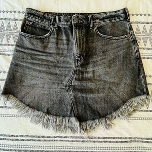 Free People Denim Skirt